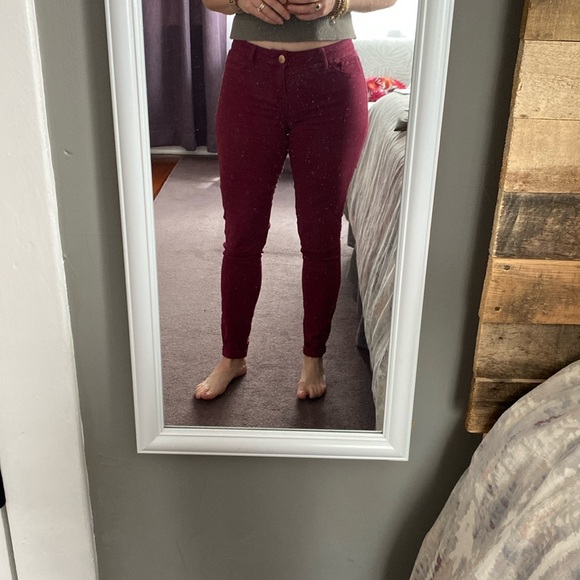 Charlotte Russe Denim - Charlotte Russell Refuge berry skinny jeans, 4